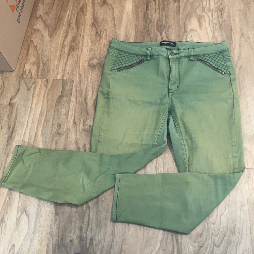 Morgan and walker size 14 green pants